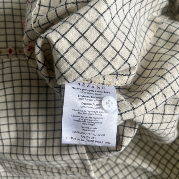 CARMINDA BLOUSE - SÉZANE X LUCIA VERGARA - Picture 5 of 6